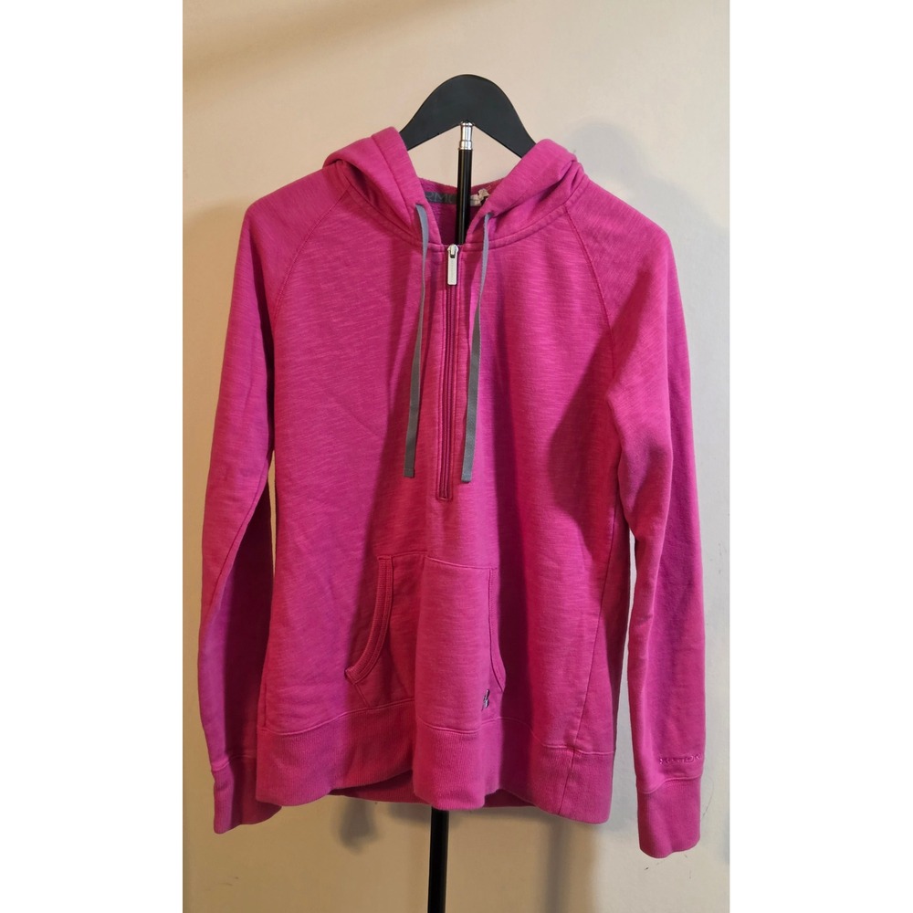 Under Armour Quarter Zip Pullover Sweatshirt Women's Size Large Pink